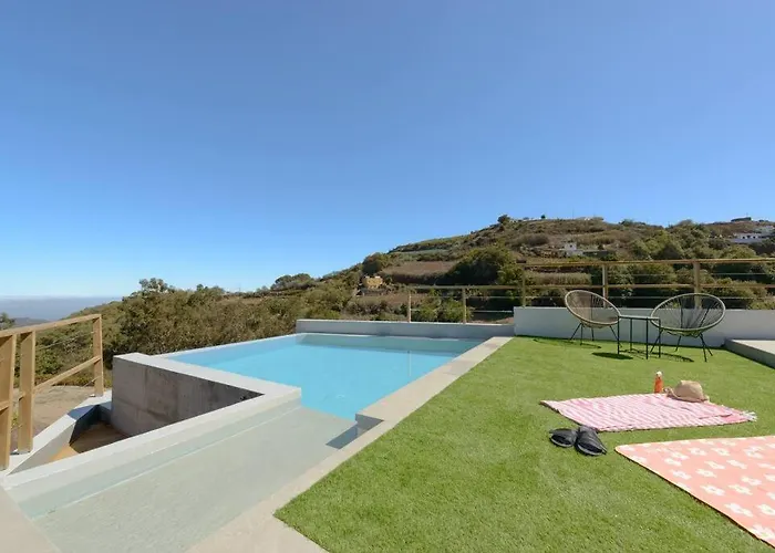 Villa Con Piscina Y Vista Al Mar Moya (Gran Canaria)