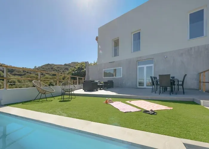 Villa Con Piscina Y Vista Al Mar Moya (Gran Canaria)